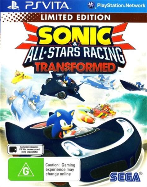 Buy Sonic And All Stars Racing Transformed Limited Edition Online