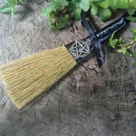 Witches Altar Besom Small Broom Etsy Uk Witches Altar Witch Broom