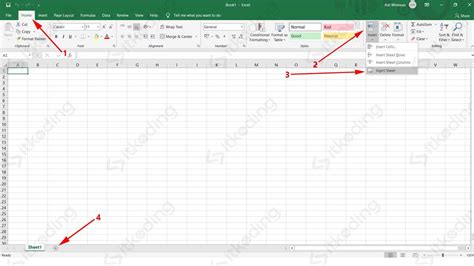 Pengenalan Worksheet Dan Workbook Di MS Excel