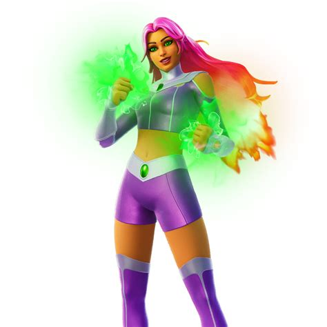 Starfire Skin Outfit Fortnite Dc Series Item Br