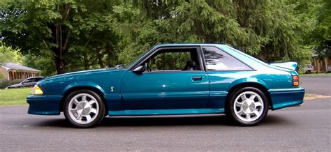 Reef Blue Mustang Lx Coupe Blue Mustang Mustang Lx Fox Body Mustang