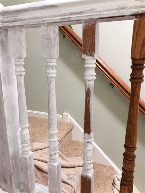 How To Paint An Oak Railing And Banister To Modernize Your Stairway The