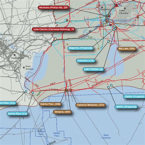 The Louisiana Oil And Gas Infrastructure Wall Map Rextag