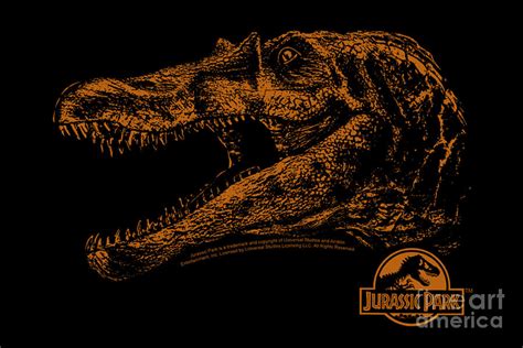 Jurassic Park Lost World Spino Mount Digital Art By Samantha Pease Pixels