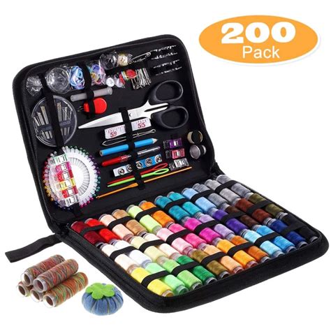 Sewing Kit For Adults 200 Piece Set Of High Quality Sewing Supplies