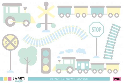 Baby Train Clipart 10 Train Illustrations Png