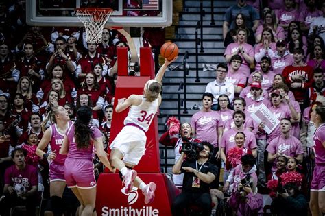 Indiana Womens Basketball Downs Iowa 87 78 Cements Big Ten Lead The