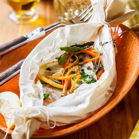 Recette Papillote de dorade et julienne de légumes facile rapide