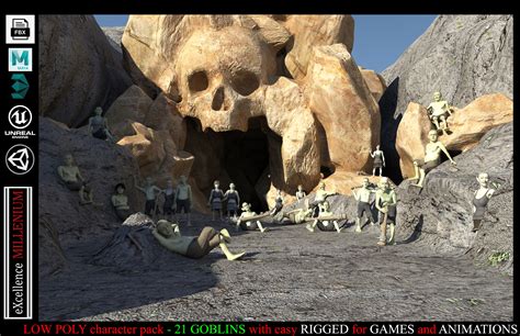 720 yaoi (2) goblins cave. 3D model GOBLINS Clan | CGTrader