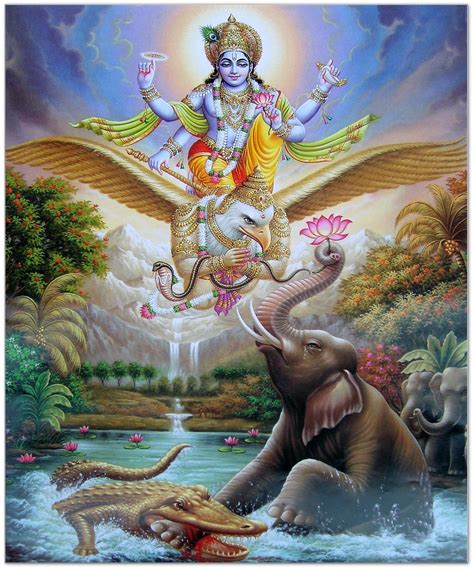 Hindu Art Lord Vishnu Wallpapers Krishna Art