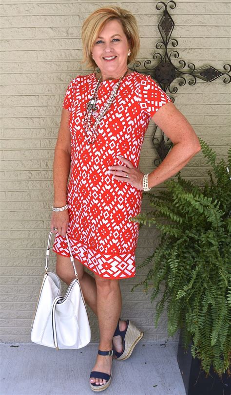 how to wear a shift dress 50 is not old with images summer shift dress fashion over 40