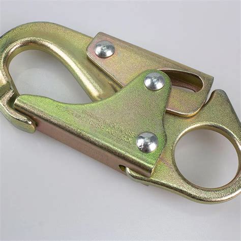 23kn Safety Snap Hook High Quality Steel Double Lock Stamped Snap Hook