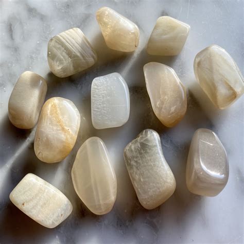 Moonstone Tumbled Pocket Stone Minera Emporium Crystal And Mineral Shop