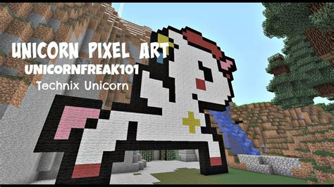 Unicorn Pixel Art Youtube