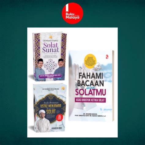 KOMBO FAHAMI BACAAN DALAM SOLAT Set 3 Buku Shopee Malaysia