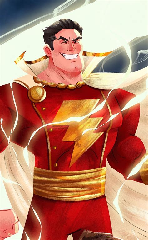Shazam Superhero Lightning Art 950x1534 Wallpaper Shazam Dc
