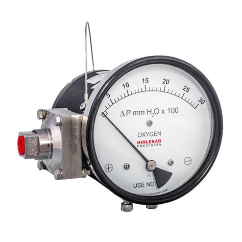 Differential Pressure Gauge PR Hirlekar Precision Instruments Pune Dial Vertical