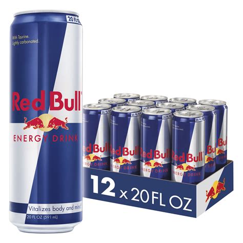 Red bull gmbh produces red bull, the energy drink that blows all the others out of the water in terms of sales. (12 Cans) Red Bull Energy Drink, 20 Fl Oz - Walmart.com ...