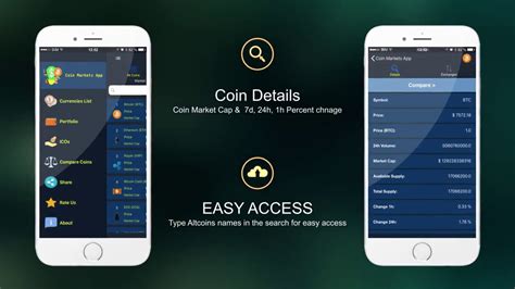 Coin Markets App- Crypto Prices and CoinMarketCap Tracker ...
