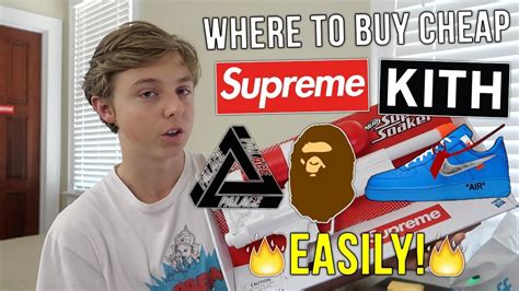 How To Get Hypebeast Clothes For Cheap Supreme Bape Kith Yeezy