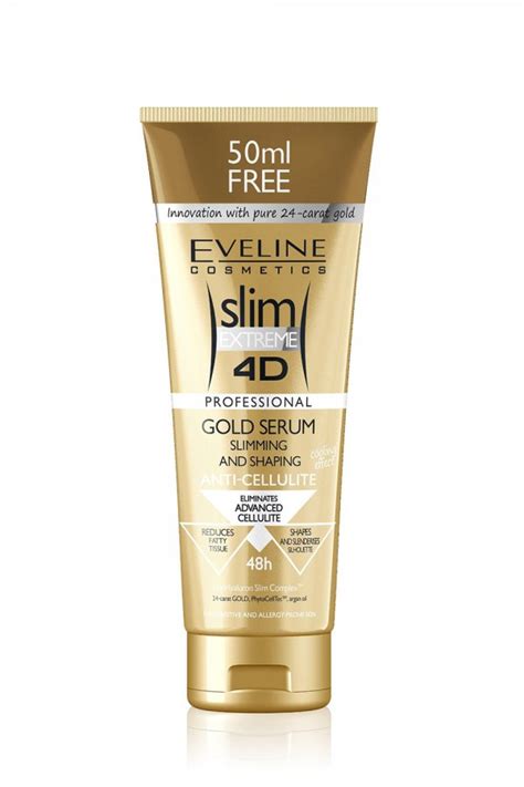 eveline cosmetics slim extreme 4d firming gold cellulite serum 600055