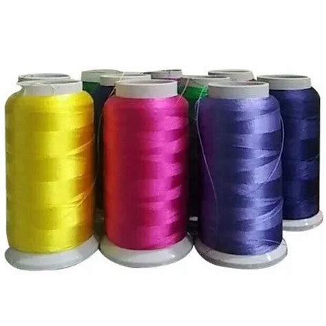 Multicolor Embroidery Polyester Yarn For Knitting Packaging Type