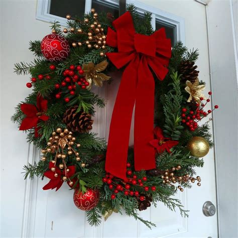 36 Best Christmas Wreath Ideas And Designs For 2021 Wabjtam 1pcs Xmas