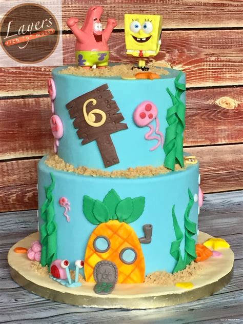 Spongebob Squarepants Birthday Cake Spongebob Squarepants Birthday