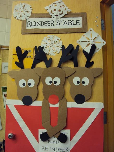 Reindeer Door · A Christmas Decoration · Art Decorating And