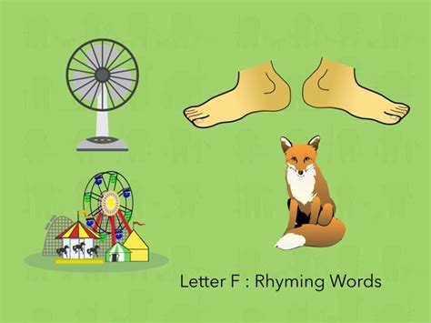 Letter F Rhyming Words Free Activities Online For Kids In 2nd Grade
