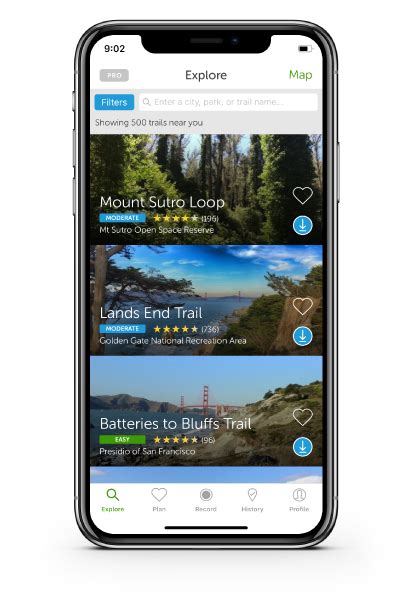 • • • hiking trail app개인 | personal (self.korea). Outdoors Mobile Apps | AllTrails