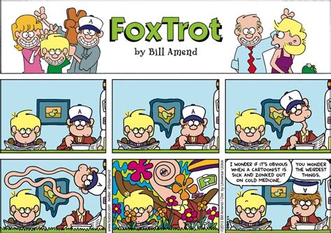 Cold Medicine Foxtrot Apr 7 2013 Cartoons Comics Funny Comics