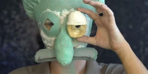 This Beauty Blogger Transformed Herself Into Squidward And Its