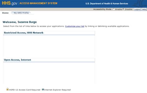 Hhs Ams How To Complete External User Registration