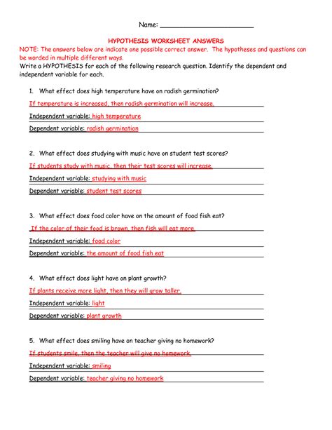 6th Grade Science Worksheets With Answer Key Wert Sheet