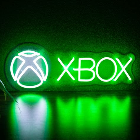 Led Neon Sign Xbox Sfeerbaas Gameroom Mancave Led