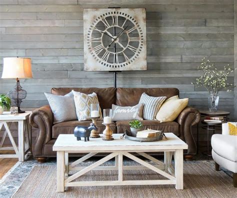 Simple Rustic Farmhouse Living Room Decor Ideas