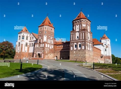 Mir Castle Unesco World Heritage Site Belarus Europe Stock Photo Alamy
