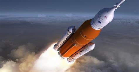 Nasa Test Firing Of Huge Sls Moon Rocket Sets Stage For Maiden Flight Cbs News