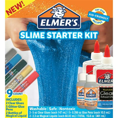 Elmers Everyday Glitter Slime Starter Kit