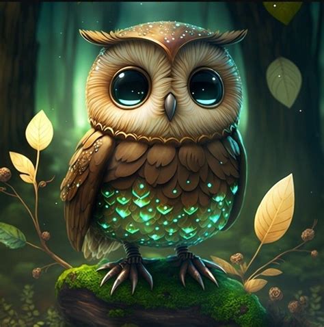 Unknown Artist Beautiful Owl Beautiful Fantasy Art Animals Beautiful