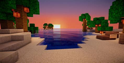 15 insanely useful redstone contraptions. Minecraft Island Sunset | Minecraft wallpaper, Minecraft ...