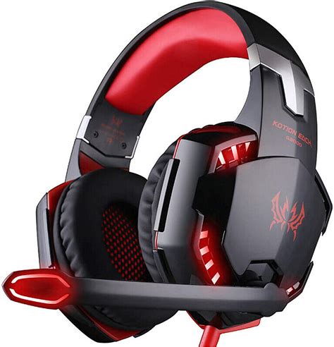 G2000 Gaming Headset With Microphone Pc Gamer 35mm Stereo Headphones