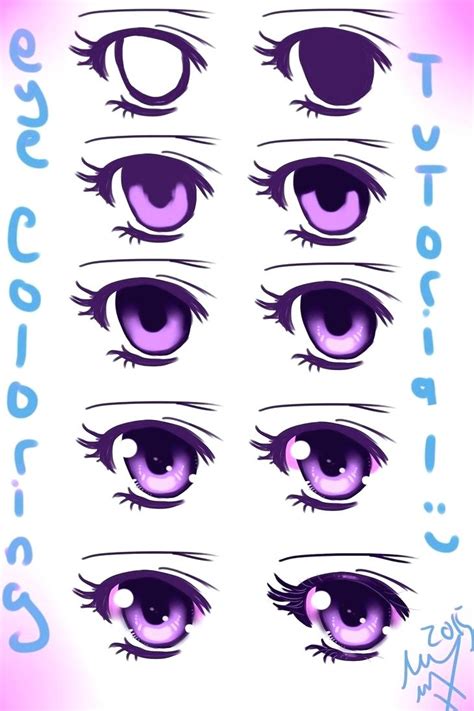 Coloring Anime Eyes With Copics Tutorial How To Color Eyes With