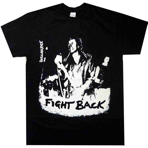 Discharge Fight Back Shirt S M L Xl Tshirt Official Punk Rock Band T