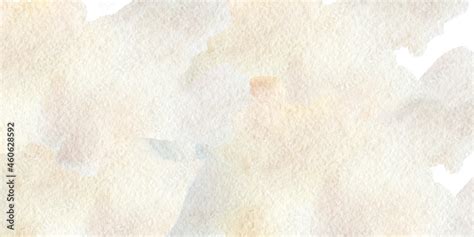Watercolor Abstract Background Hand Painted Nude Ivory Textured Design