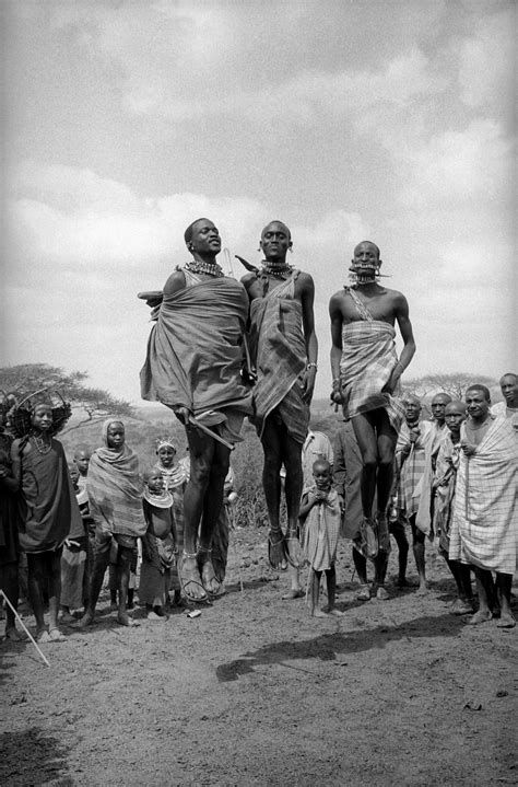 Masai Tribesmen Kenya 1979 Giant People Africa Tribes Historical