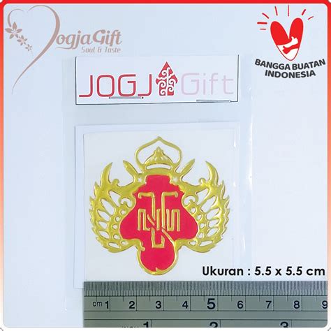 Stiker 3d Lambang Kraton Jogja Ukuran 55cm Shopee Indonesia