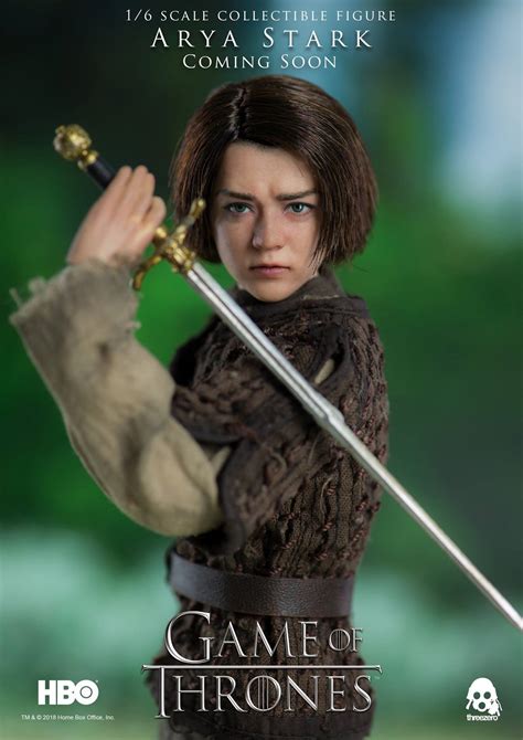 Preview For The Game Of Thrones Arya Stark By Threezero