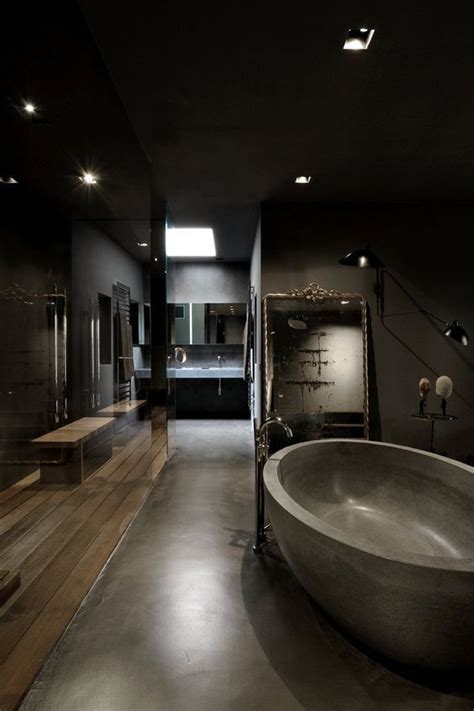 25 Inspiring Elegant Dark Bathroom Ideas To Steal Bathroom Design Luxury